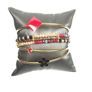 Stacked Bracelets stainless Steel Women’s Set